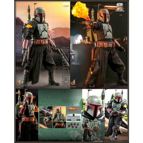 Hot Toys x Sideshow Collectibles: Star Wars - Boba Fett Sixth Scale Fi –  TOY TOKYO