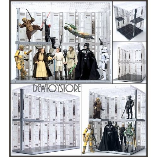 FEXT HOBBY FEXT SYSTEM Sci-Fi 06 - Space Theme Diorama / Display Background  Suitable for Star Wars SHF Hasbro Action Figure