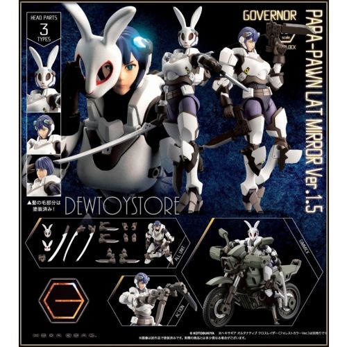 KOTOBUKIYA Hexa Gear Governor Parapon Sentinel Height Approx 74mm 1/24 Scale for sale online 