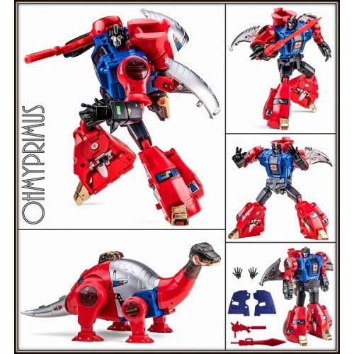 Pre-order] Newage NA Toys H56V H56-V Rhedosaurus (Transformers G2 Legends  Scale Red Sludge)