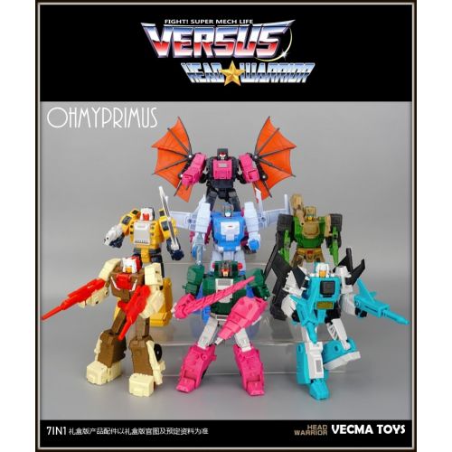 Vecma Studio Head Warrior VS Set of selling 7 Figures