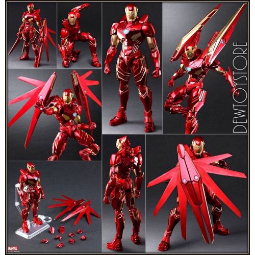 square enix iron man figure