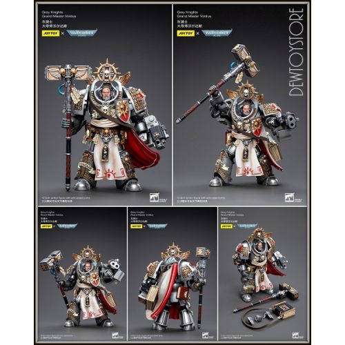 Warhammer 40k - Figurine 1/18 Grey Knights Grand Master Voldus 12