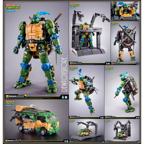 Heat Boys Teenage Mutant Ninja Turtles Mecha Leonardo