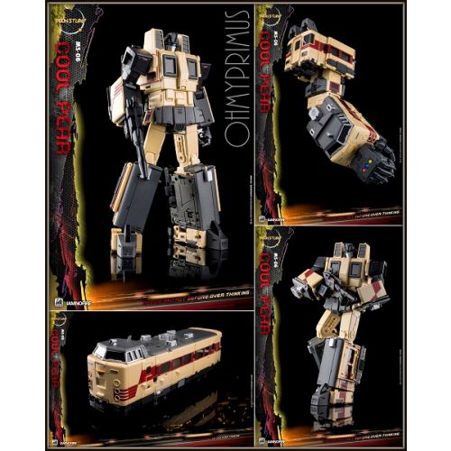 Pre-order] Moon Studio G1 MP Scale Transforming Robot Combiner Action  Figure - MS06 Radiatron Cool Peak