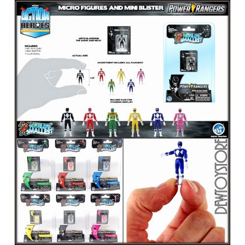 world's smallest power rangers