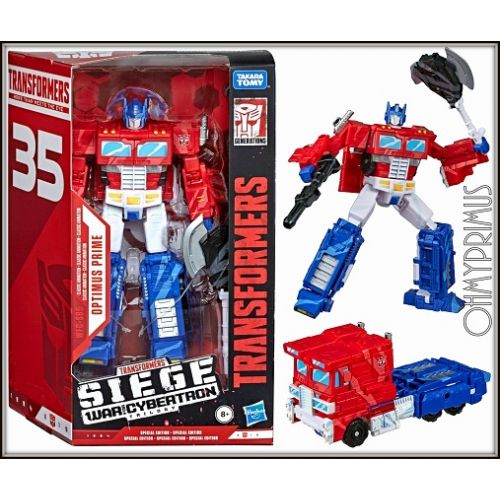 transformers siege 35th anniversary optimus prime