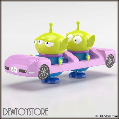 Pre order Aoshima RakuPla Plamo Plastic Model Kit Toy Story Alien Set Rocket Set Convertible