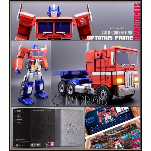 Pre-order] Hasbro X Robosen Transformers Optimus Prime Auto-Converting Robot (Collector's Edition)
