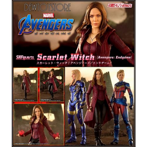 Bandai S H Sh Figuarts Shf 1 12 Scale Action Figure Marvel Avengers Endgame Scarlet Witch Tamashii Web Exclusive