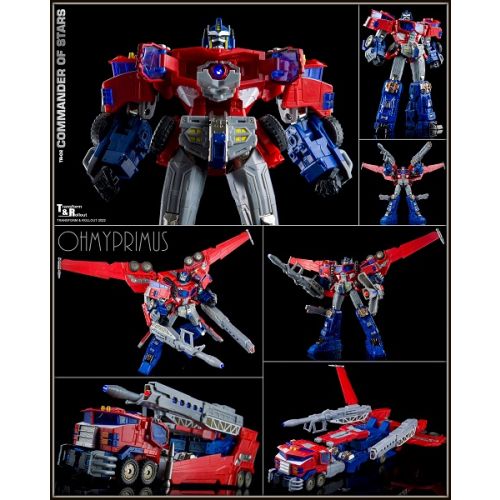 Transform and Rollout TNR TR-02 TR02 Commander of Stars - Transformers  Masterpiece MP Galaxy Convoy / Cybertron Galaxy Force Optimus Prime