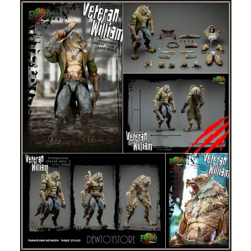 Pre-order] Maestro Union 1/12 Scale Action Figure - Wildness