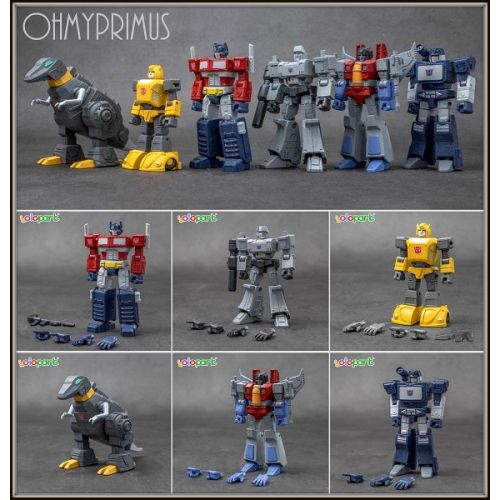 IN STOCK Yolopark Yolo Park X Hasbro AMK Series Mini Plamo