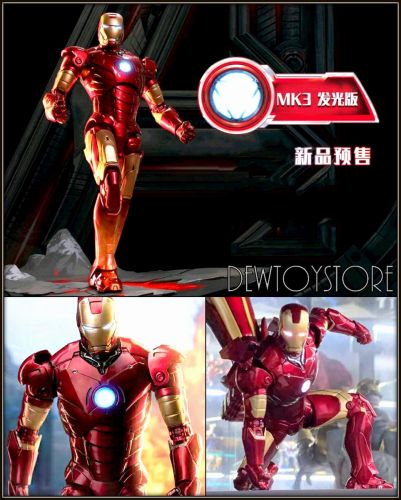 Marvel Iron Man Mark III MK 3 (Light Up 