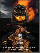 [Pre-order] OFFART X Horiren 12cm Scale Statue Fixed Pose Figure - Red Flame Hundred Cats Mini - Black Gold Bust (with LED Lights)