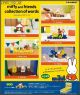 [IN STOCK] Re-Ment ReMent Chibi SD Style Candy Capsule Gachapon Miniature Toy - Miffy - Miffy and Friends collection of words (Set of 6)