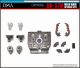 [Pre-order] DNA Design DK-57M DK57M Mega Wave Upgrade Kit (For Transformers: Legacy United Titan Armada Universe Tidal Wave and Leader Armada Universe Megatron) (Figure not included)