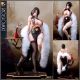 [Pre-order] BearPanda Bear Panda 1/6 Scale Statue Fixed Pose Figure - Original Character - Cheongsam