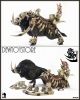 [IN STOCK] D20 Studio 1/12 Scale Action Figure - HY007 Giant Wild Boar Bonestabber (Black)