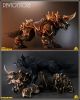 [Pre-order] Fish Toys FishToys X D20 Studio 1/12 Scale Action Figure - Glory Wolf Warlord - Black Wolf Gold Armor (Can be mounted)