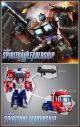 [IN STOCK] Beelzeboss BLZ-08 Spiritual Leadership Custom Kit for Transformers Combiner Wars CW  Optimus Prime