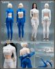 [Pre-order] BOX STUDIO 1/6 Scale Action Figure - Gym Clothes Set (BOX-001A Blue / BOX-001B White) (Clothes Only)