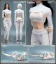 [IN STOCK] BOX STUDIO 1/6 Scale Action Figure - Gym Clothes Set - BOX-001B White (Clothes Only)