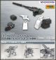 [Pre-order] Kotobukiya Zoids HMM Series 1/72 Scale Plamo Plastic Model Kit - ZD113 Customize Parts Dual Sniper Rifle & AZ Five Launch Missile System Set (for KÖNIG Konig Wolf) (3rd Reissue)