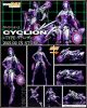 [IN STOCK] Good Smile Company Die-cast Chogokin Transformable Robot Mecha Action Figure - Cyclion < Type Lavender >