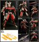 [IN STOCK] HobbyTerepa Metal Alloy Chogokin Mecha Robot Action Figure - Blaze Envoy Midowa (Transformers Samurai Battleship) Deluxe Version (Includes effects parts)