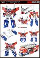 [IN STOCK] DNA Design DK-13 DK13 Upgrade Kit for Transformers Generations WFC: Siege Galaxy Convoy / Optimus Prime (Reissue)
