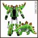 [IN STOCK] Black Mamba BMB - DN-05 DN05 Dino-Force Dinoforce Dino Rangers Dinorangers - Green Snarl (KO Oversize Transformers Power of the Primes POTP Dinobots Power Rangers Recolour)