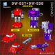 [Pre-order] Dr Wu DW-E37 Leap & DW-E38 Pulse Gun Animation Color (Transformers G1 Micromaster Scale Cliffjumper & Shockwave) (Set of 2)