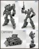 [Pre-order] Dream Star Toys DST02-004 Crusher (Transformers G1 MP Prowl Devastator - Bonecrusher)