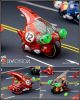 [Pre-order] Earnestcore Craft Plamo Plastic Model Kit - Dynastes Red Bull Beetle Racing Team (Transparent Red Color)