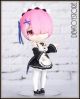 [IN STOCK] Bandai Figuarts Mini Chibi SD Style Action Figure - Re:Zero - Starting Life in Another World - Ram