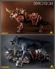 [Pre-order] Fish Toys FishToys X D20 Studio 1/12 Scale Action Figure - Glory Wolf Warlord - Grey Wolf Silver Armor (Can be mounted)