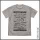 [Pre-order] Cospa Apparel - Gunbuster - Buster Machine 1 & 2 T-shirt Light Gray / Sumi