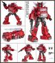 [Pre-order] Newage NA Toys H46EX H46-EX Backdraft (Transformers Legends Scale G1 Inferno Toy Ver.)