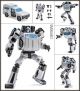 [Pre-order] Newage NA Toys H64W H64-W Marvin (Transformers Animated Legends Scale  Auto-Trooper Autotrooper)