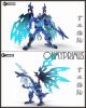 [IN STOCK] Jiangxing Transforming Robot Action Figure - JX MB-01B MB01B  MetalBeast ColdDragon / WingDragon Blue