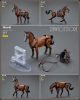 [RESTOCK Pre-order] Joy Toy JoyToy 1/18 Scale Action Figure - JT7769 Dark Source-JiangHu War Horse