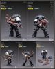 [RESTOCK Pre-order] Joy Toy JoyToy X Warhammer 40,000 40K 1/18 Scale Action Figure - JT2849 Space Marines Black Templars Outriders - Brother Valtus