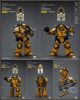 [RESTOCK Pre-order] Joy Toy JoyToy X Warhammer 40,000 40K 1/18 Scale Action Figure - JT9053 The Horus Heresy Imperial Fists Legion MkIII Tactical Squad Legionary with Legion Vexilla