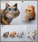 [Pre-order] JXK Studio Statue Fixed Pose Figure - JXK265-A/B/C Grinning Cat