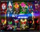 [Pre-order] Threezero Chibi SD Style Gachapon Gashapon Blindbox Blind Box - Kamen Rider - Heisei Series 02 Keychain (Set of 10)