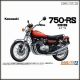 [Pre-order] Aoshima 1/12 Scale Plamo Plastic Model Kit - The Bike - Kawasaki Z2 750RS 73 Custom (Reissue)