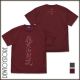 [Pre-order] Cospa Apparel - Rurouni Kenshin - Kenshin Himura Hiten Mitsurugi Style T-shirt Burgundy / Sumi (2nd Reissue)