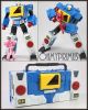 [Pre-order] KFC G1 MP Scale Transforming Robot Action Figure - P-4B Doubledeck  / Blue Transistor (Reissue)