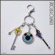 [Pre-order] Square Enix Novelty Household Products - Kingdom Hearts - Kingdom Key Mages Staff Knights Shield Metal Key Chain (Reissue)